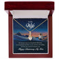 To My wife - i'd choose you in a hundred lifetimes Alluring Necklace Perfect Gift for Anniversary, Birthdays and Holiday Gift