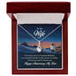 To My wife - i'd choose you in a hundred lifetimes Alluring Necklace Perfect Gift for Anniversary, Birthdays and Holiday Gift