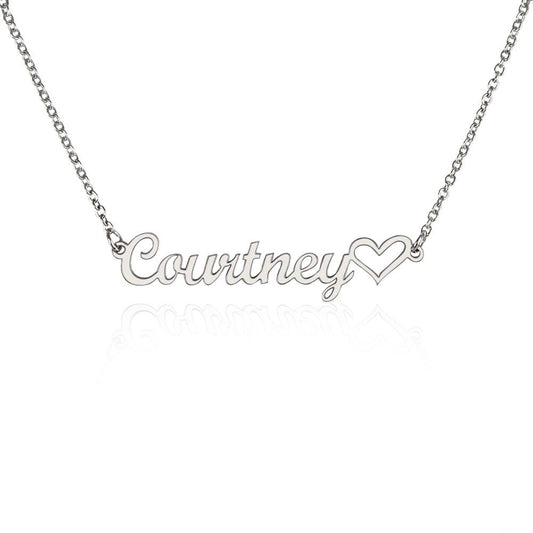 Personalized Heart Custom Name Necklace | Perfect Birthday, Wedding Anniversary, Holiday Gift for Wife, Daughter, Fiancee or Girlfriend