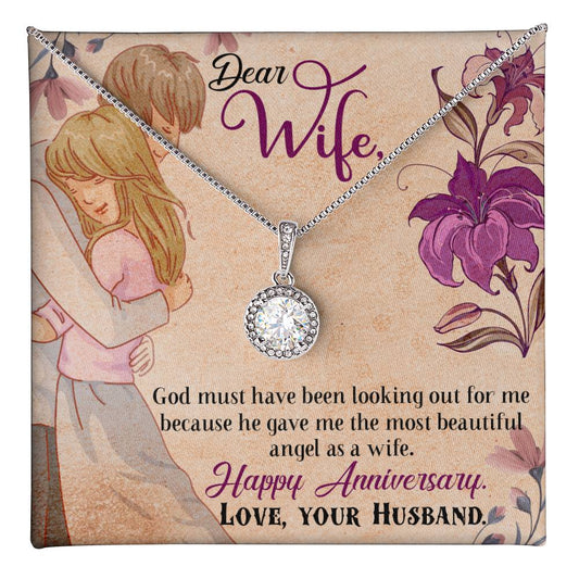 God must have been Eternal Hope Necklace - Perfect Gift for Wedding Anniversary, Birthdays and Holiday Gift