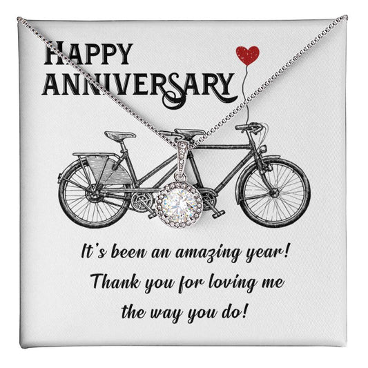 Happy Anniversary its been an amazing years Eternal Hope Necklace - Perfect Gift for Wedding Anniversary, Birthdays and Holiday Gift