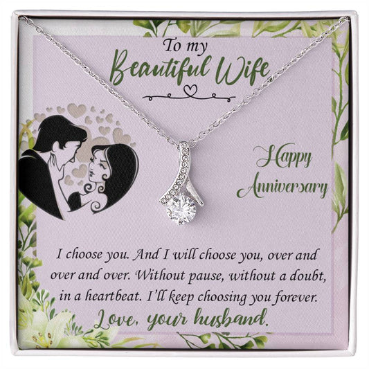 I choose you new Alluring Necklace Perfect Gift for Anniversary, Birthdays and Holiday Gift