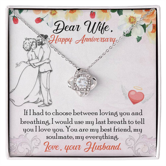 If I had to choose new Love Knot Necklace Perfect Gift for Anniversary, Birthdays and Holiday Gift