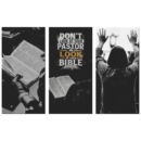 “Don’t Look at Your Pastor, Look at Your Bible” 3 Piece Canvas Prints