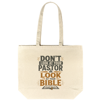 Gusseted Cotton Tote Bag